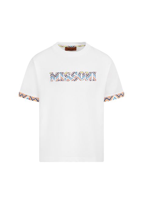 T-shirt con stampa MISSONI KIDS | MY8P11 Z3672100MC